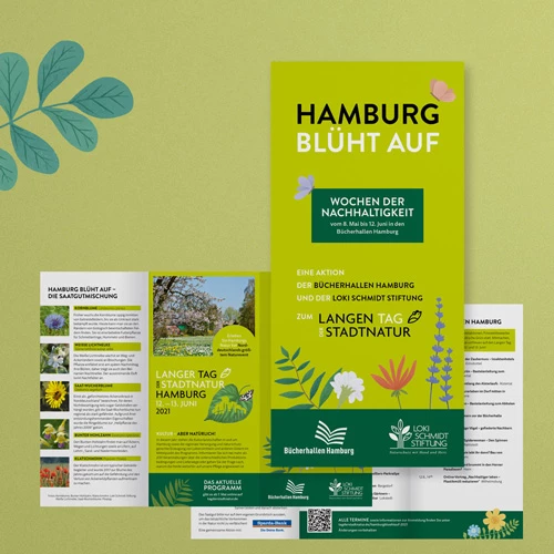 Flyer – Hamburg blüht auf 2021 Flyer – Hamburg blüht auf 2021