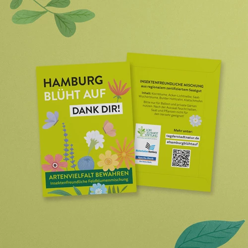 Saatguttüte – Hamburg blüht auf 2021