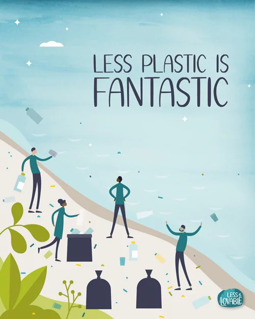Less plastic is fantastic – Less is Lovable Less plastic is fantastic – Less is Lovable