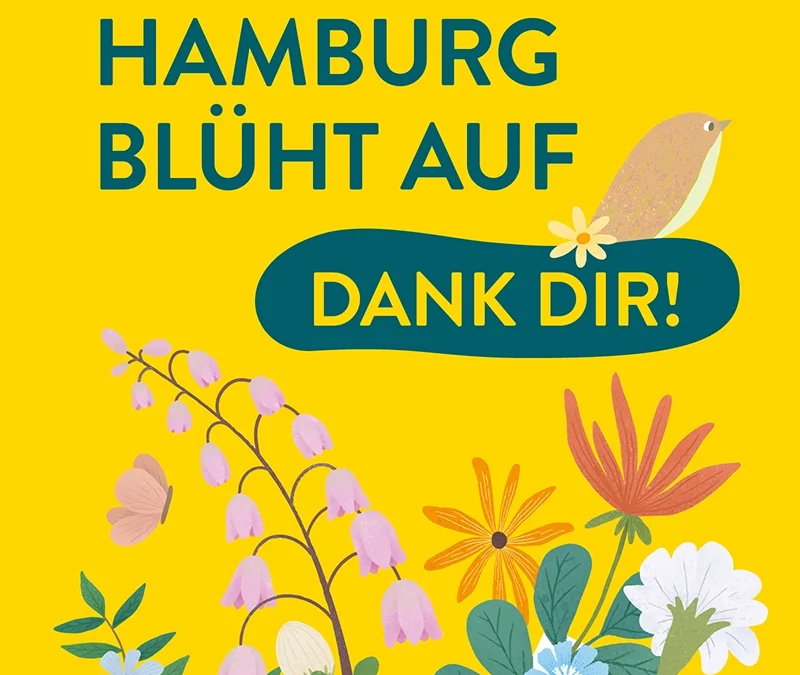 Hamburg blüht auf