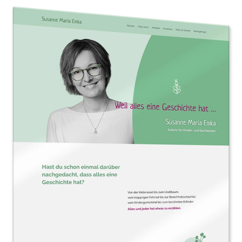 Webdesign – Susanne M. Emka Webdesign – Susanne M. Emka