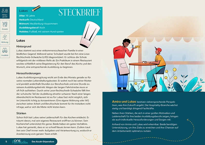 One Foundation – Das Azubi-Stipendium – Wirkungsbericht 2025 One Foundation – Das Azubi-Stipendium – Wirkungsbericht 2025