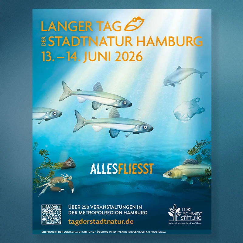 Plakat – Langer Tag der StadtNatur Hamburg 2026