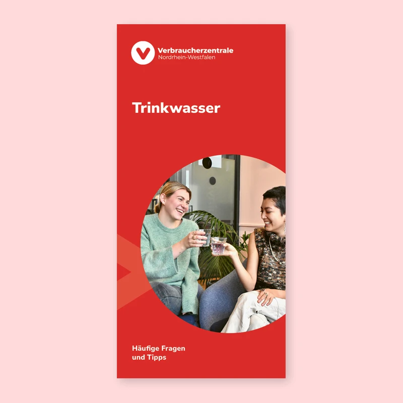 Broschüre „Trinkwasser“ – Verbraucherzentrale NRW