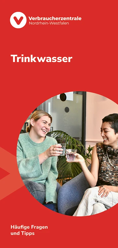 Flyer „Trinkwasser“ – Verbraucherzentrale Nordrhein-Westfalen