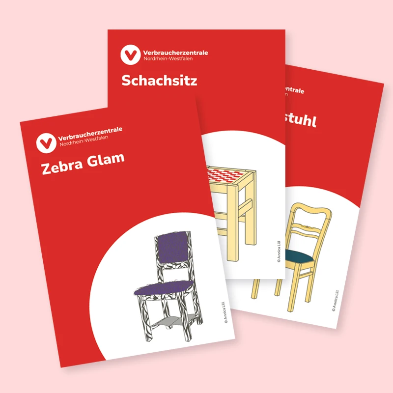 Postkarte mit Illustration – Verbraucherzentrale NRW