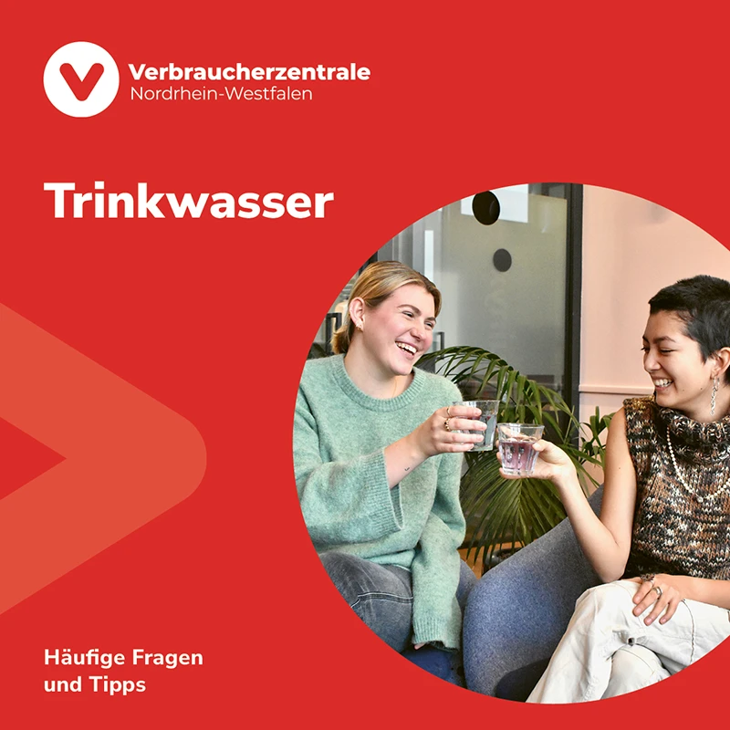 Broschüre, Thema Trinkwasser – Verbraucherzentrale Nordrhein-Westfalen